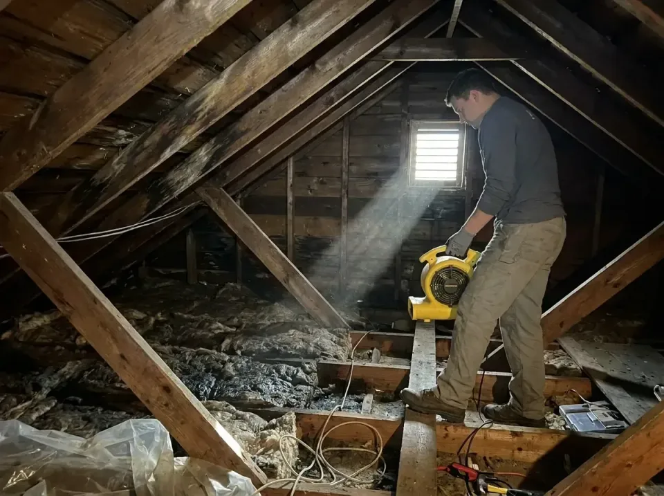 attic-water-damage-drying-proc-007 — frequently asked questions, Emergency Water Extraction & 24/7 Flood Response in Colquit…
